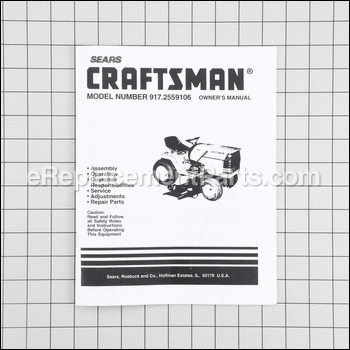 Owners Manual - 917139890:Craftsman