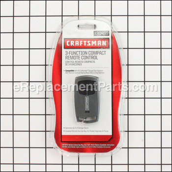 Garage Door Opener Remote - 30499:Craftsman