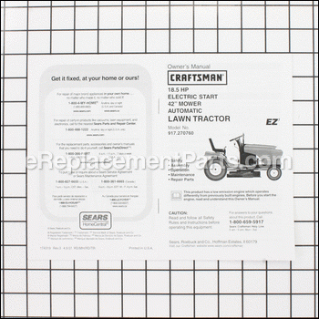 Manual - 917174319:Craftsman