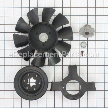 Transaxle Fan And Pulley Kit - 584285002:Craftsman