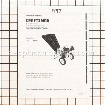 Manual - 770-0367M:Craftsman
