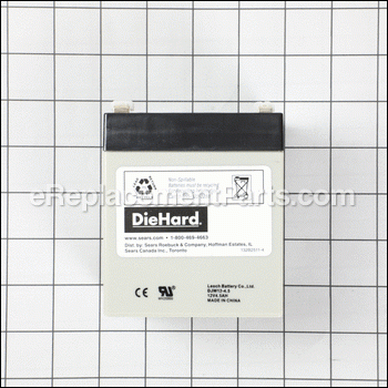 Battery - 12v - 041B0822:Craftsman