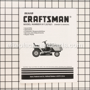 Manual - 917142374:Craftsman