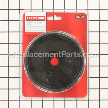Vacuum Filter Plate - 16937:Craftsman