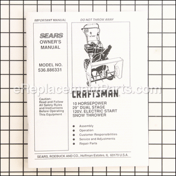 Manual - 334224:Craftsman