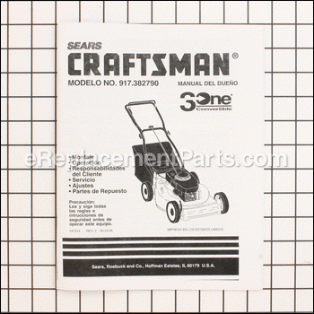 Manual - 147314:Craftsman