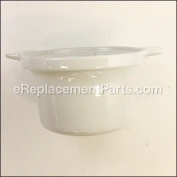 Crock Pot, White Glazed - KW711322:DeLonghi