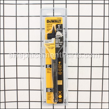 1-inch X 6-inch Impact Spade B - DW1582:DeWALT