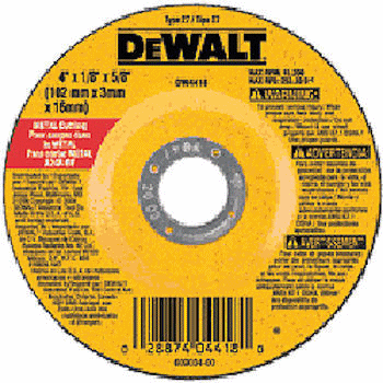 Grinding Wheel - 4-inch Diamet - DW4418:DeWALT