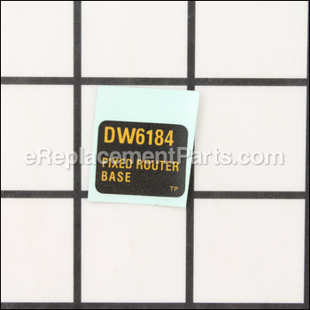 Label - 397451-00:DeWALT