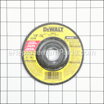 Grinding Wheel - 4-1/2-inch Di - DW4518:DeWALT