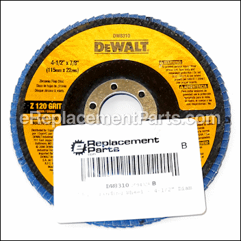 Grinding Wheel - 4-1/2-inch Di - DW8310:DeWALT