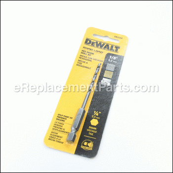 1/8-inch X Wood Drill Bit - DW2554:DeWALT