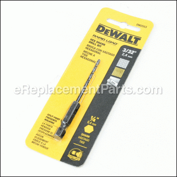 3/32-inch X Wood Drill Bit - DW2553:DeWALT