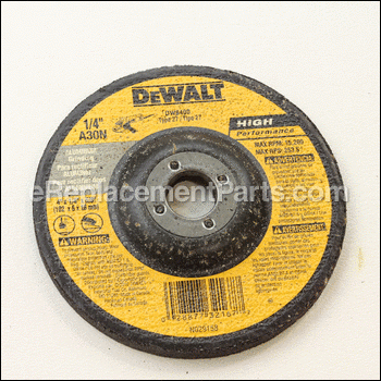 Grinding Wheel - 4-inch Diamet - DW8400:DeWALT