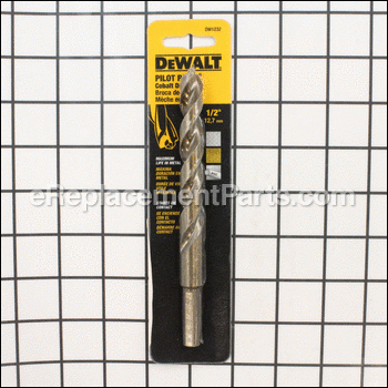 1/2-inch X 6-inch Metal Drill - DW1232:DeWALT