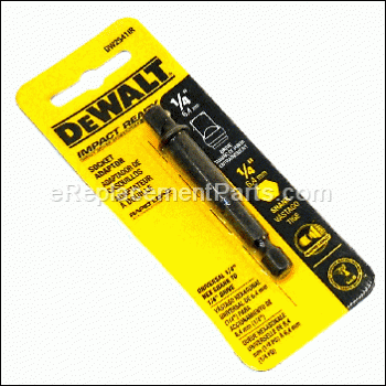 1/4-inch Hex-1/4-inch Hex Sock - DW2541IR:DeWALT