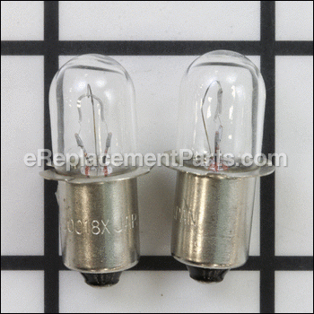 18 Volt Flashlight Bulbs (2 Pa - DW9083:DeWALT