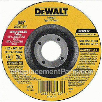 Grinding Wheel - 4-inch Diamet - DW8420:DeWALT