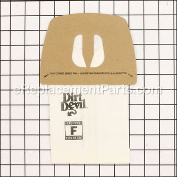 Type F Bag/can Vac - RO-200103:Dirt Devil