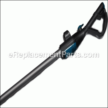 Steel/Turquoise Wand Handle Assy - DY-90424740:Dyson
