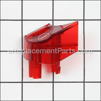 Trans Scarlet On/Off Switch Button - DY-91408601:Dyson