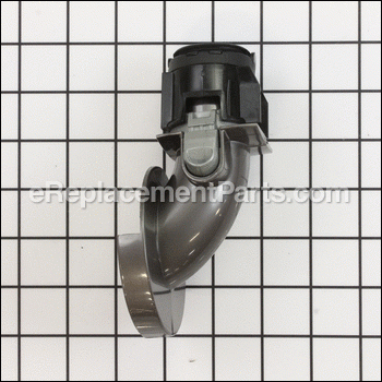 Iron/silver Valve Pipe Assy - DY-90424623:Dyson