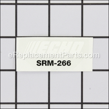 Label, Model Smr-266 - X547001970:Echo