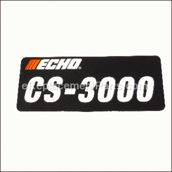 Label - Model - X503001750:Echo