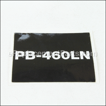 Label-model-pb-460ln - X503002190:Echo
