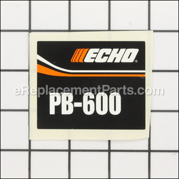 Label-model--pb-600 - X503000810:Echo