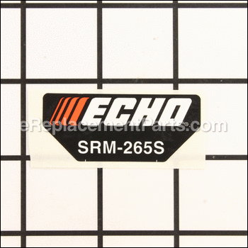 Label-model-srm-265s - X547000360:Echo