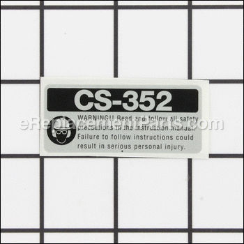 Label, Cs-352 - X503010400:Echo