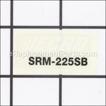 Label-model-srm-225sb - X547001360:Echo