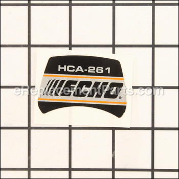 Label - Model -- Hca-261 - X503001220:Echo