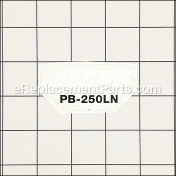 Label, Echo Pb-250ln - X547002230:Echo