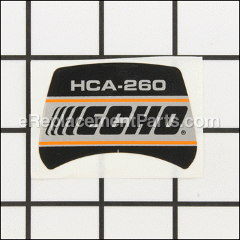 Label - Model -- Hca-260 - X503004040:Echo