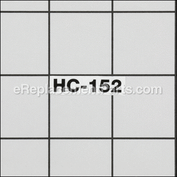 Label - Model -- Hc-152 - X543003740:Echo