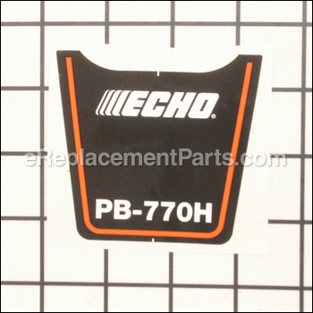 Label, Pb-770h - X547001760:Echo