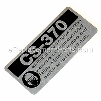 Label- Model-- Cs-370 - X503012830:Echo