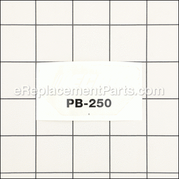 Label, Model Pb-250 - X547001690:Echo