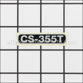 Label - Model Cs-355t - X503011080:Echo