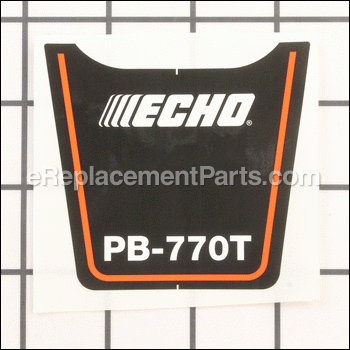Label - Model -- Pb-770t - X547003350:Echo