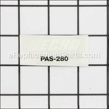 Label - Model -- Pas-280 - X547002100:Echo