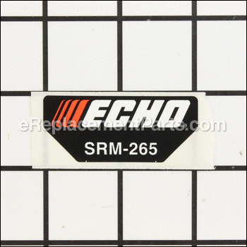 Label-model-srm-265 - X547000350:Echo