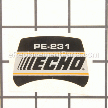 Label-Model Pe-231 - X503001150:Echo