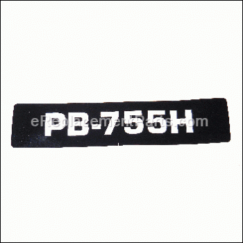 Label - Model -- Pb-755h - X503007310:Echo