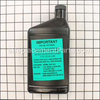 Oil-Special Gear Lube - HC158055:Electro Freeze