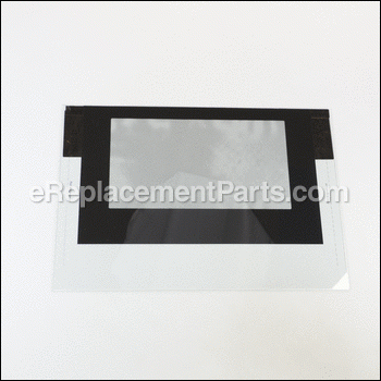 Glass,oven Door,black,w/foil - 316452758:Electrolux