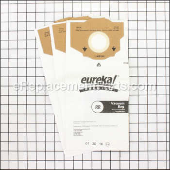 Paper Bag Pkg (3M EUR RR) - 67704A:Electrolux
